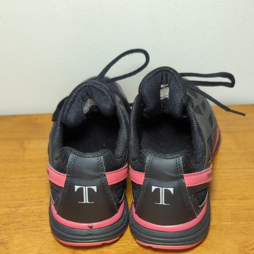 Tommaso Venezia Indoor Cycling Shoes with Cleats Black Pink Women's Size 10.5 - Picture 4 of 7